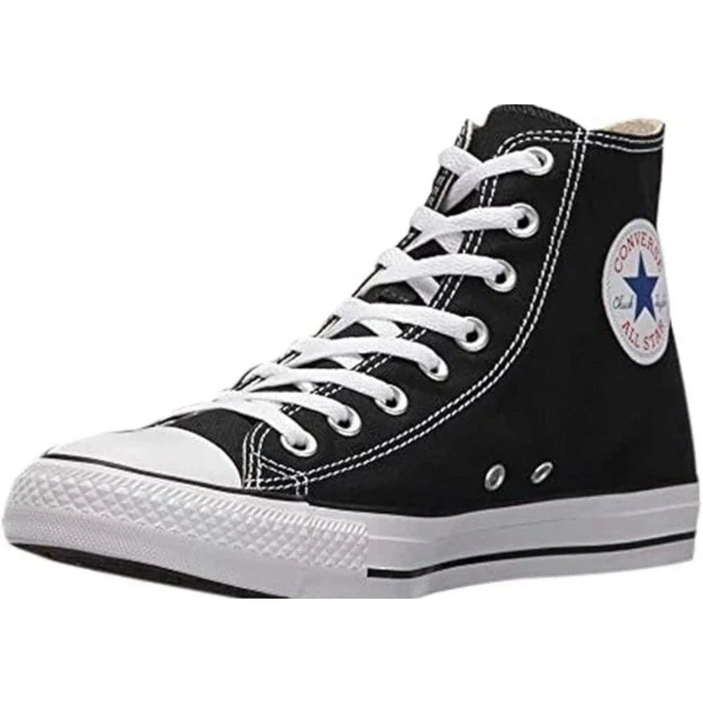 Converse All Star Chuck Taylor High Top Sneakers Black Size Men 8.5 Women's 10.5